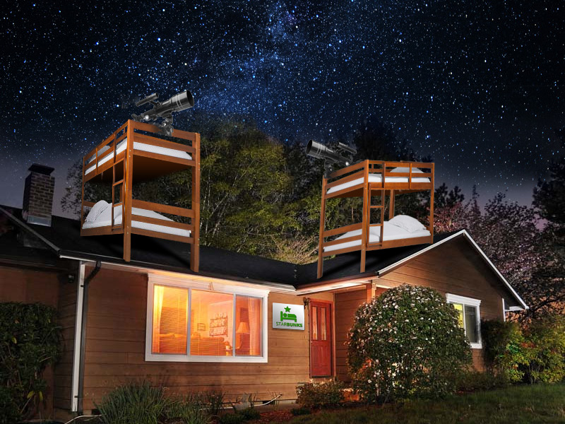 StarBunks - outdoor bunkhouse